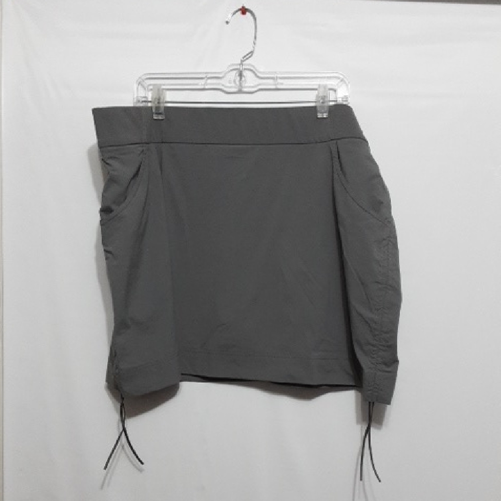 COLUMBIA Gray Drawstring Details‎ Athletic Skort